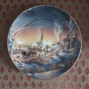 Terry Redlin Collectors Plate Hartland Collection "Night on the Town" Decorative